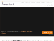 Tablet Screenshot of freestart.com